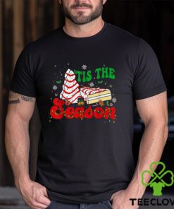 Unisex Little Tis The Season Christmas Tree Cakes Debbie Groovy T Shirts