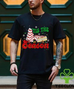 Unisex Little Tis The Season Christmas Tree Cakes Debbie Groovy T Shirts