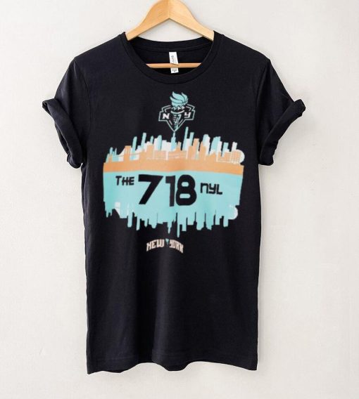 Unisex New York Liberty Stadium Essentials Black Cities Shirt