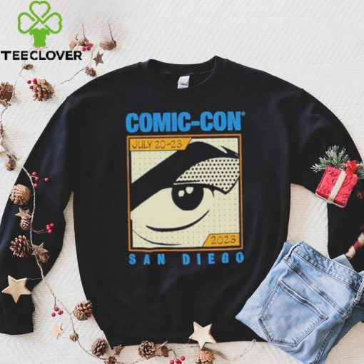 Unisex Original Retro Brand Black 2023 San Diego Comic Con Retro T Shirt