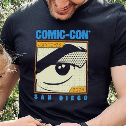 Unisex Original Retro Brand Black 2023 San Diego Comic Con Retro T Shirt