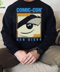 Unisex Original Retro Brand Black 2023 San Diego Comic Con Retro T Shirt