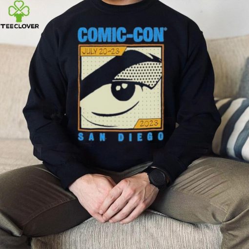 Unisex Original Retro Brand Black 2023 San Diego Comic Con Retro T Shirt