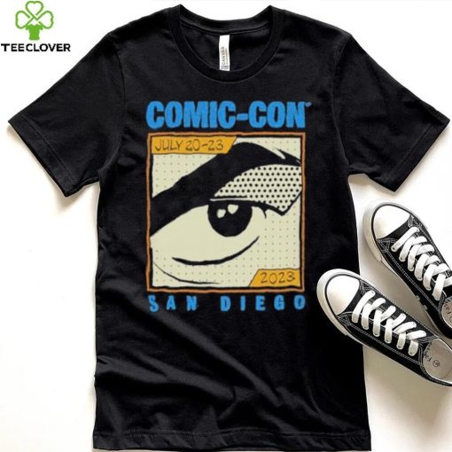 Unisex Original Retro Brand Black 2023 San Diego Comic Con Retro T Shirt