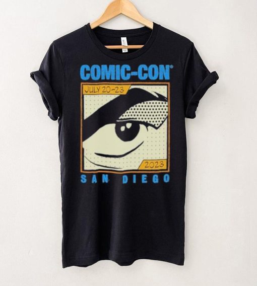 Unisex Original Retro Brand Black 2023 San Diego Comic Con Retro T Shirt