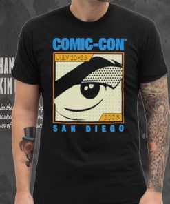 Unisex Original Retro Brand Black 2023 San Diego Comic Con Retro T Shirt