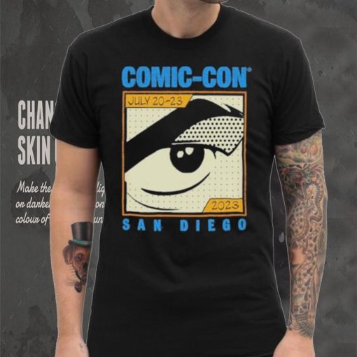 Unisex Original Retro Brand Black 2023 San Diego Comic Con Retro T Shirt