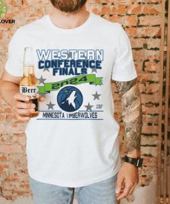 Unisex Stadium Essentials Minnesota Timberwolves 2024 Western Conference Finals T Shirt