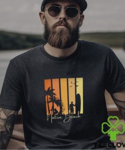 Unisex Sunset Surf Tee Shirt