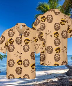 United Parcel Service Hawaiian UPS Logo Cool Hawaiian Shirt – Thoughtful Personalized Gift For The Whole Family