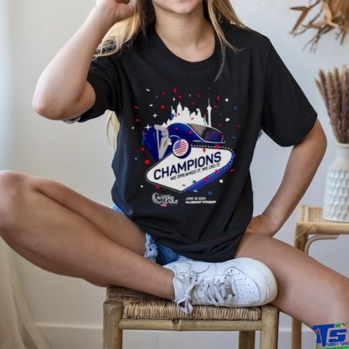 United State Concacaf 2023 Nations League Finals Champions Shirt
