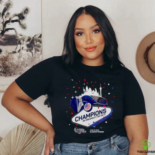 United State Concacaf 2023 Nations League Finals Champions Shirt