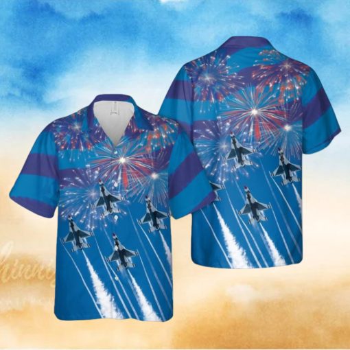 United States Air Force Thunderbirds 4Th Of July Trendy Hawaiian Shirt