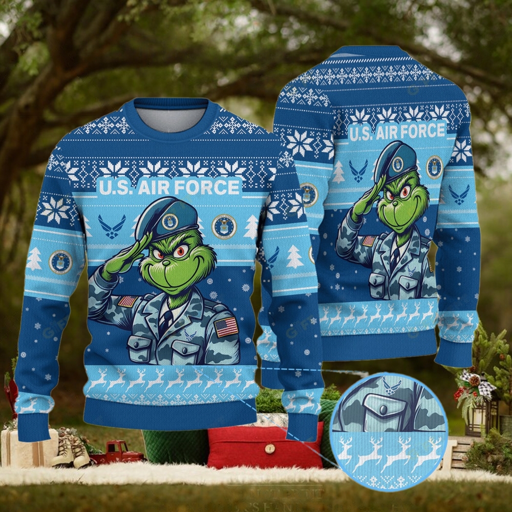United States Air Force Ugly Sweater United States Air Force Ugly Sweater