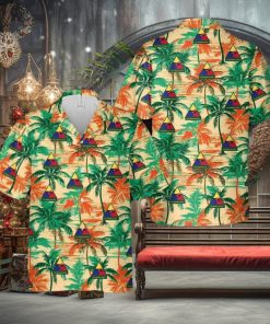 United States Army Armor School Hawaiian Shirt Tropical Summer