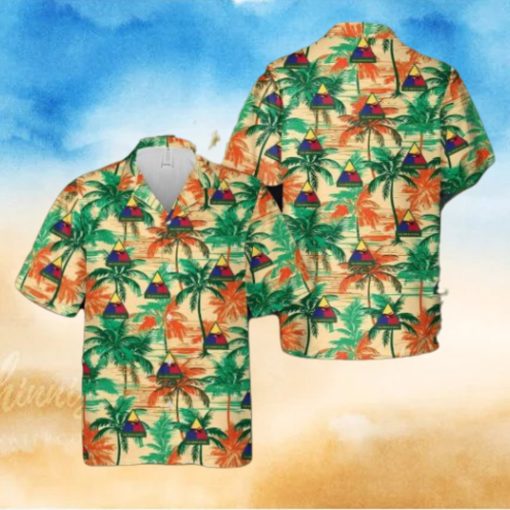 United States Army Armor School Hawaiian Shirt