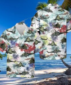 United States Army Mil Mi 24 Hawaiian Shirt