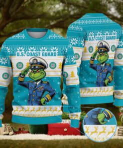 United States Coast Guard x GrinchUgly Sweater