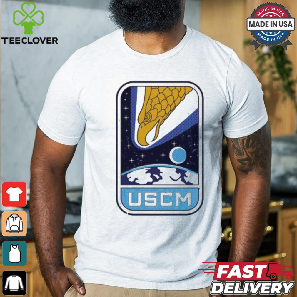 United States Colonial Marines USCM logo shirt United States Colonial Marines USCM logo shirt