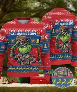 United States Marine Corps x GrinchUgly Sweater