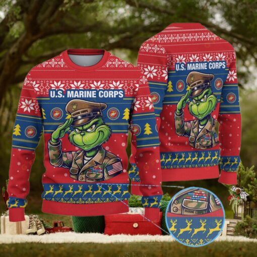 United States Marine Corps x GrinchUgly Sweater