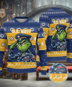 United States Navy x GrinchUgly Sweater