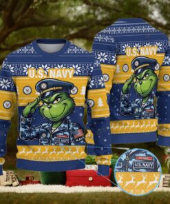 United States Navy x GrinchUgly Sweater