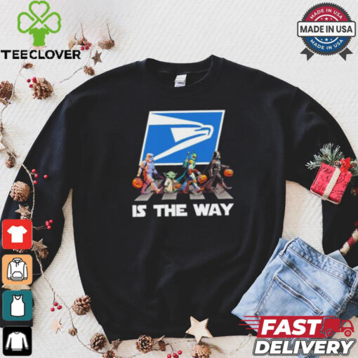 United States Postal Service Star War Walk Is The Way Halloween Shirt