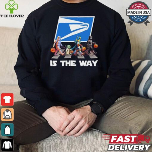 United States Postal Service Star War Walk Is The Way Halloween Shirt