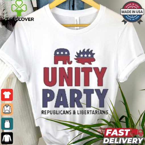 Unity Party Republicans And Libertarians T shirt