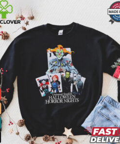 Universal Studios Halloween Horror Nights playing card characters shirt