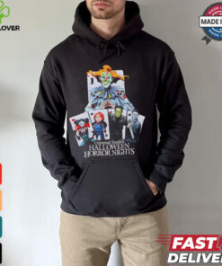 Universal Studios Halloween Horror Nights playing card characters shirt