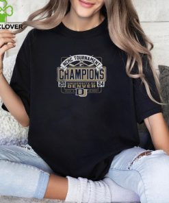 University Of Denver Men’s Hockey 2024 Summit League Tournament Champions T Shirt