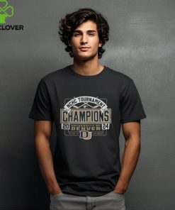 University Of Denver Men's Hockey 2024 Summit League Tournament Champions T Shirt