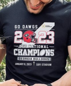 University Of Georgia Go Dawgs 2023 Cfp National Champions Shirt