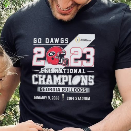University Of Georgia Go Dawgs 2023 Cfp National Champions Shirt