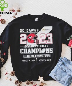 University Of Georgia Go Dawgs 2023 Cfp National Champions Shirt