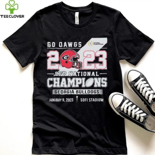 University Of Georgia Go Dawgs 2023 Cfp National Champions Shirt