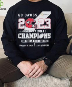 University Of Georgia Go Dawgs 2023 Cfp National Champions Shirt