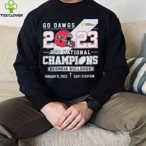 University Of Georgia Go Dawgs 2023 Cfp National Champions Shirt