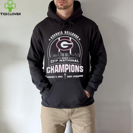 University Of Georgia Skyline 2023 Cfp National Champions Shirt