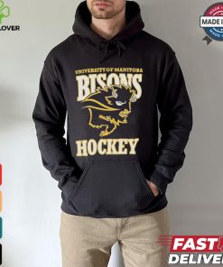 University Of Manitoba Bisous Hockey 2024 T shirt