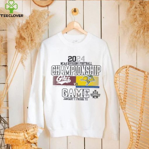 University Of Montana Vs South Dakota State University 2024 NCAA DI Football Championship game hoodie, sweater, longsleeve, shirt v-neck, t-shirt