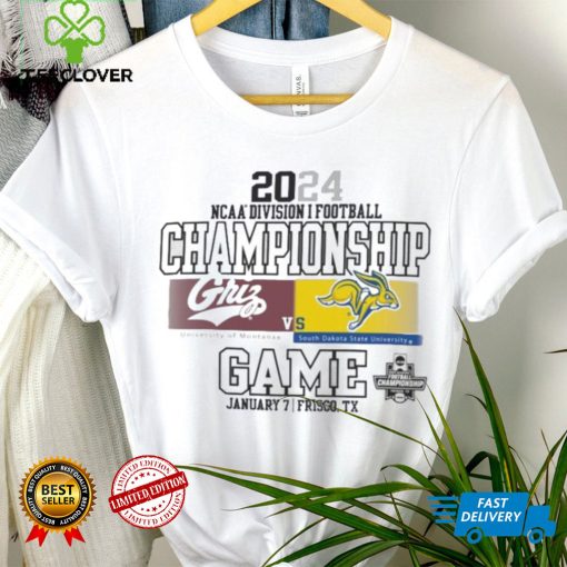 University Of Montana Vs South Dakota State University 2024 NCAA DI Football Championship game hoodie, sweater, longsleeve, shirt v-neck, t-shirt