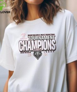 University Of New Mexico Men's Basketball 2024 MWC Tournament Champions T Shirt