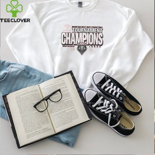University Of New Mexico Men’s Basketball 2024 MWC Tournament Champions T Shirt
