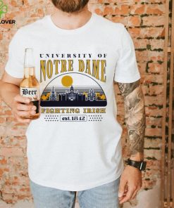 University Of Notre Dame Fighting Irish Est 1842 retro hoodie shirt 1 University Of Notre Dame Fighting Irish Est 1842 retro hoodie shirt
