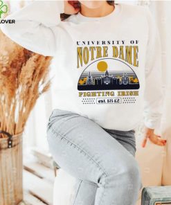 University Of Notre Dame Fighting Irish Est 1842 retro hoodie shirt 2 University Of Notre Dame Fighting Irish Est 1842 retro hoodie shirt