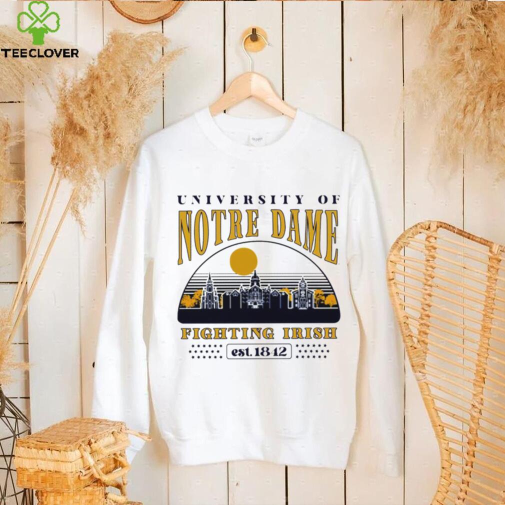 University Of Notre Dame Fighting Irish Est 1842 retro hoodie shirt University Of Notre Dame Fighting Irish Est 1842 retro hoodie shirt