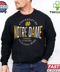 University Of Notre Dame Fighting Irish True Classics Break It Down Onward To Victory t shirt